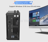 Mini PC NUC para Juegos con Intel Core I9 de 10.ª Generación 10980HK 10885H 10870H 10300H, DDR4, Disco Duro M.2 NVME, 2xRJ45, LAN de 1000M, HD, DP, Win11