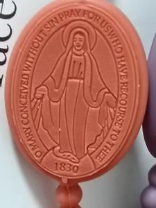 Braccialetti con Medaglia di San Benedetto per Preghiera e Messa, Braccialetti con Medaglia Miracolosa, Giocattoli Religiosi Cattolici in Silicone per Bambini - Product Image 5
