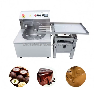 Machine automatique de fusion, tempérage et mélange de chocolat avec table vibrante pour le moulage par coulée 5-8 kg - Product Image 3