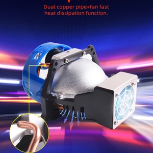 Newest High Quality L90 3 Inch Bi LED Laser Projector Lens Headlights 52w 6000k 4300k Super Bright High Quality Bi Led Lens Lamp - Product Image 5