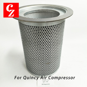 Séparateur d'huile de haute qualité CZ pour compresseur d'air Quincy, filtre en acier inoxydable 124487-018 - Product Image 1