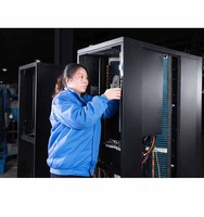Climatiseur de précision sur pied refroidi par air de 25 kW pour centre de données, unité CRAC à économie d'énergie avec contrôle intelligent