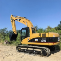 Excavatrices d'occasion Cat320C 320D 330D 325D 330GC 336D – Équipement de construction lourd d'occasion Cat320c en stock