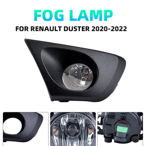 WINAUTO OE Style Juego de luces antiniebla halógenas DRL <span class=keywords><strong>Nueva</strong></span> condición para <span class=keywords><strong>RENAULT</strong></span> <span class=keywords><strong>DUSTER</strong></span> 2020 2021 <span class=keywords><strong>2022</strong></span> con interruptor de arnés de marco de lámpara antiniebla - Product Image 4