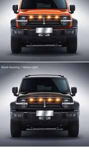 <b>Fog</b> <b>Light</b> Laser Headlight 2020-2021 Tacoma Grille-Mounted Lighthouse Kuma <b>LED</b> Amber Warning <b>Light</b> Grille <b>Light</b> 12V - Product Image 2