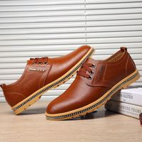 Gummisohle Schwarz Braun Herren Anzugschuhe Echtes Rindsleder Oxford Business Casual Schuhe für Männer