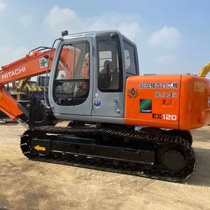 Excavadora Hitachi de segunda mano EX120, máquina Industrial de alta calidad, excavadora usada Hitachi de 12 toneladas a la venta - Product Image 1