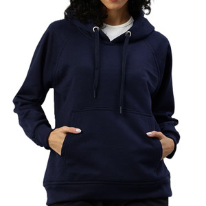 Sudadera con Capucha de Algodón Personalizada para Mujer, Estilo Urbano, Manga Larga, Venta al Por Mayor - Product Image 1