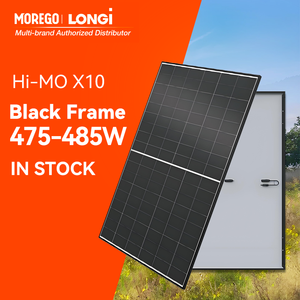 لوحة طاقة شمسية Morego xv سوداء بالكامل من نوع coplongi Hi-MO وحدات كهروضوئية متعددة 10 W من إنتاج copw من أجل سقف المنزل - Product Image 2