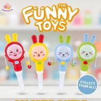 Candydream Jouet Sonore Lapin Lumineux pour Enfants avec Distributeur de Bonbons, Jouet Promotionnel en Gros à Remplir de Bonbons