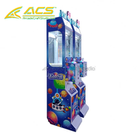 Mesin Cakar Mini ACS, Dioperasikan dengan Koin, Permainan Ketangkasan Crane Arcade, Dapat Disesuaikan