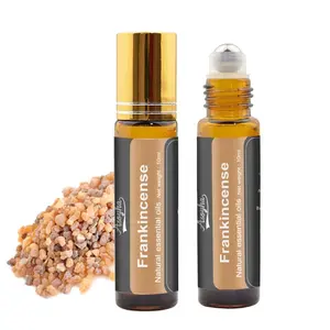 Etiqueta privada do oem 10ml fragrância do frankincense óleo essencial relaxamento ambiental