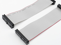 Cable plano ide hembra a hembra, 26 Pines, 15 cm, disco duro, extensión de datos IDE, conjunto de cable de cinta