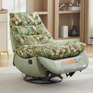 Capsule Style Single Sofa Chair Removable Washable Cover Tilting Living Room Bedroom Balcony Use - Product Image 3