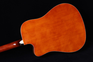 Fabricante al por mayor de guitarra acústica de 6 cuerdas de 41 pulgadas guitarra recortada de tilo completo para principiantes - Product Image 2