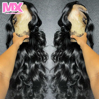 Peluca de Cabello Humano Virgen 12A Destiny 180%, Suave y Duradera, con Ondas Suaves, Peluca Completa de Encaje, Encaje Transparente HD, Pre-Desplumada