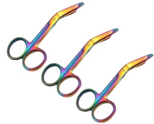 Ciseaux à pansement Lister Multi Color Rainbow & Nursing Bandage Instruments chirurgicaux en acier inoxydable - Product Image 3