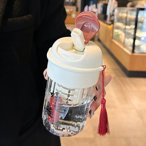 Glass Cup With Tea Infuser And Straw For Office And School Use - Product Image 4
