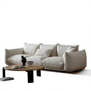 WISEMAX FURNITURE Poltrona da Terra Moderna Minimalista Europea, Divano <span class=keywords><strong>Rosa</strong></span> in Lana d'Agnello, Divani d'Accento per Villa - Product Image 4