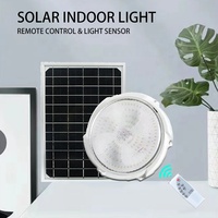 Haute Qualité Moderne 100w 150w 200w 300w Camping En Plein Air/Extérieur Solaire LED Plafonnier pour Maison Chambre Jardin