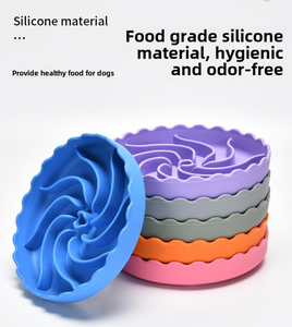 Bol de nourriture <span class=keywords><strong>pour</strong></span> chat et <span class=keywords><strong>chien</strong></span> en silicone écologique de style moderne avec motif solide Tapis de nourriture lente <span class=keywords><strong>pour</strong></span> animaux de compagnie Assiette de jeu Bols et mangeoires <span class=keywords><strong>pour</strong></span> chat et <span class=keywords><strong>chien</strong></span> - Product Image 5