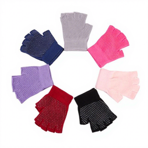 Haute Performance Demi Doigt Coton Fitness Gants Protection UV Sport Femmes Confortable Respirant Direct Usine En Gros - Product Image 1