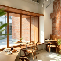 Bar de café de luxe sur mesure, adapté au design intérieur de café.