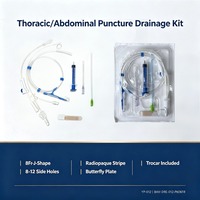 Kit de thoracocentèse féline stérilisé à l'oxyde d'éthylène (EO) OEM