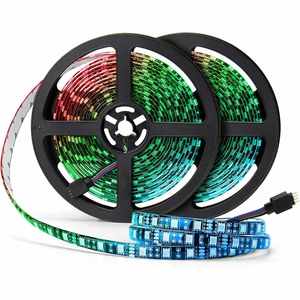 Tira de LED Direccionable con WS2815, 60 LED, 60 Píxeles por Metro, DC12V, para Decoración, Punto de Interrupción de Señal, Transmisión Continua - Product Image 1