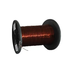 0.010mm 0.012mm 0.015mm alambre de autounión ultrafino autoadhesivo Alambre de bobinado de cobre esmaltado