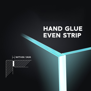 4 Gallon Custom Ultra Helder Glas Aquarium-Kleine Kristallen Goudvissentank Met Superwit Ijzerarm Glas - Product Image 5