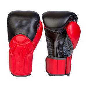 Guantes de boxeo profesionales con logotipo personalizado de calidad superior Material de piel de vaca para adultos - Product Image 1