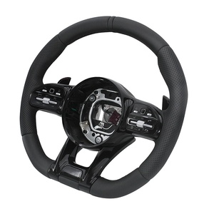 <span class=keywords><strong>Volant</strong></span> en cuir d'origine pour Mercedes Benz W176 W177 <span class=keywords><strong>W208</strong></span> W202 C118 E300 A180 - Product Image 2