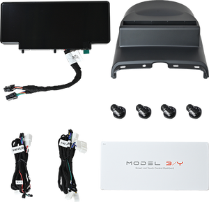 लस्क स्मार्ट टच डिजिटल इंस्ट्रूमेंट क्लस्टर एक मॉडल 3 वाई स्मार्ट स्वचालित स्पीडोमीटर गेज डिस्प्ले कार नेविगेशन - Product Image 6