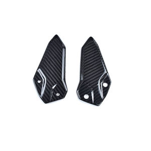 Protectores de Talón de Fibra de Carbono Seca 3K para Kawasaki ZX25R Ninja 2020-2025, Ligeros y de Ajuste Directo - Product Image 5