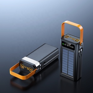Solar <strong>Power</strong> <strong>Bank</strong> with Flashlight and Cables 30000mah Powerbank 50000mAh Solar Charger 60000mah Solar <strong>Power</strong> <strong>Banks</strong> for Phones - Product Image 3