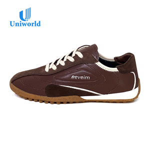 Fournisseur direct du Vietnam sur Alibaba |   Chaussures allemandes pour femmes - Baskets plates rétro à semelle fine, style athleisure GAT, effet pieds nus - Product Image 2