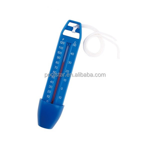 Thermomètre de piscine étanche en ABS économique avec cordon, logo personnalisable, accessoires de <span class=keywords><strong>spa</strong></span> et de bain, bleu <span class=keywords><strong>Poolstar</strong></span> - Product Image 1