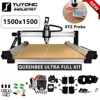 Kit de routeur CNC pour bois Silver 1515 QueenBee PRO sans contrôleur Blackbox