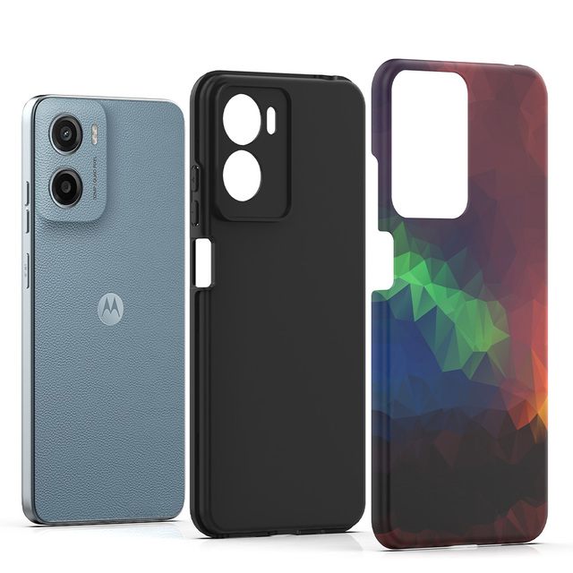 Custom Shockproof 2 in 1 Slim Armor Colors UV Printed Mobile Phone Case for Motorola Moto E15 E05 Edge 60 Pro Razr 2025