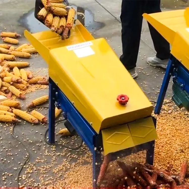 Venta caliente diesel maíz desgranadora máquina trilladora soja PTO maíz desgranadora para la venta Craigslist maíz pelador y máquina de basura