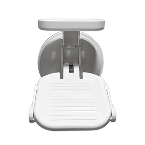 Repose-pieds de salle de bain en plastique antidérapant, pliable et réglable avec ventouse pour le lavage des pieds, le rasage et le nettoyage des chaussures - Product Image 3