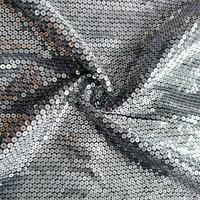 Tissu brocart à paillettes en écailles de poisson de 5 mm, 100% polyester, robes de mariée, robes de soirée formelles, broderie tridimensionnelle pour femmes