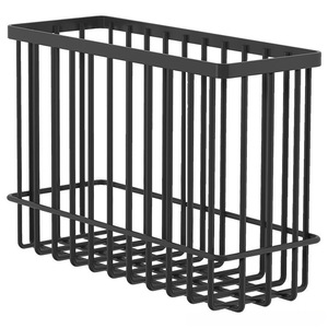 Wall Mounted <b>Kitchen</b> Storage Rack Rectangle Multi Purpose Moisture Proof No Drill Adjustable For Paper <b>Wrap</b> And Utensils - Product Image 2
