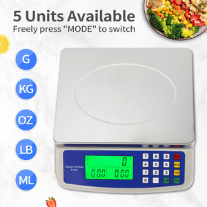 Electronic Balance Scale 40 kg 50 kg High Accuracy Kitchen Scale - Ideal for Portion Control, Diet & Weight Loss - Product Image 2