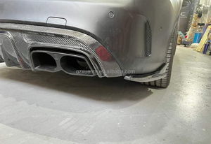 9 y0.2 auto Segmental FD stile segmentato paraurti anteriore Splitter per Porsche Cayenne Suv coupé diffusore labbro anteriore - Product Image 4