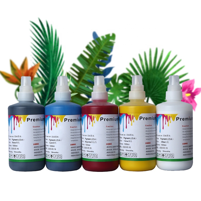 Greencolor высококачественные чернила Dtf 1000 мл для Epson L1800 L805 4720 I3200 белые чернила DTF