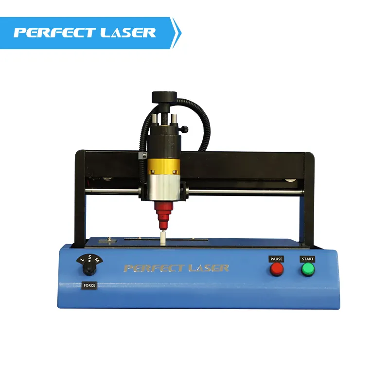 Perfecte Laser-Auto Vin Nummer Motor Chasis Datumcode Logo Stempel Pin Elektrische Dot Stalen Stamper Machine