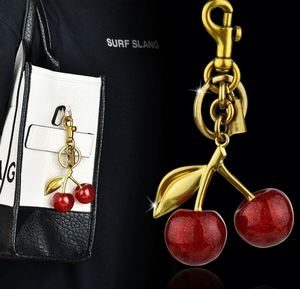 Manufacturers Direct Sales Cherry <b>Key</b> <b>Chain</b> Bag Pendant Female Bag Jewelry Beautiful Car <b>Key</b> <b>Chain</b> Cross-border Hot Wholesale - Product Image 2