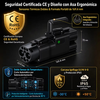 Adaptateur latéral pour véhicule CCS2 vers GBT 300A 1000V avec déclenchement par bouton-poussoir, bornes argentées, conception à verrouillage par torsion et dissipation thermique